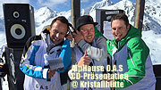 Immer was los im Frühjahr 2015: CD Präsentation AlpHouse O.A.S am 03.03.2015 auf der Kristallhütte (Kaltenbach/Zillertal)  (©Foto: Martin Schmitz)